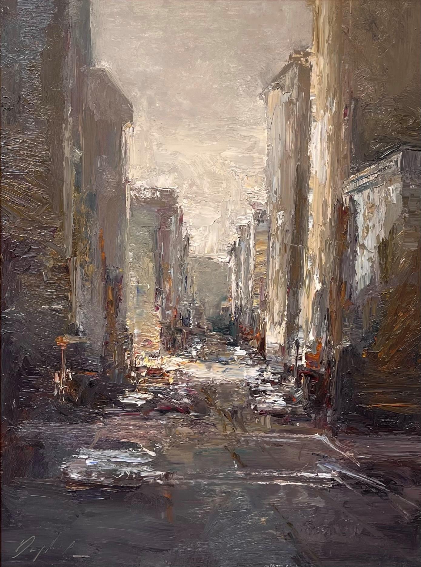 "San Francisco"  Urban Oil Painting