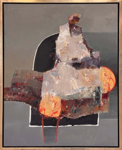 "Shapes and Patterns" (2025) By Danny McCaw, Abstract Expressionist Oil Painting