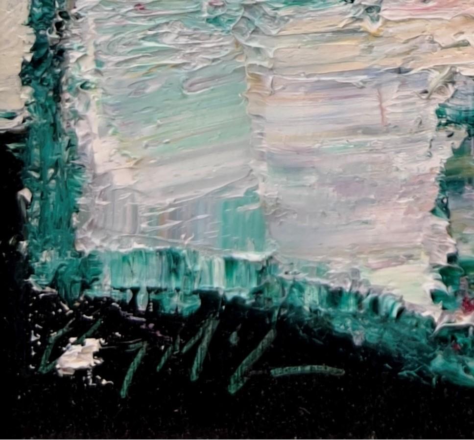 „Thick to Thin“ (2024) von Danny McCaw, Original abstraktes Porträt-Ölgemälde im Angebot 2