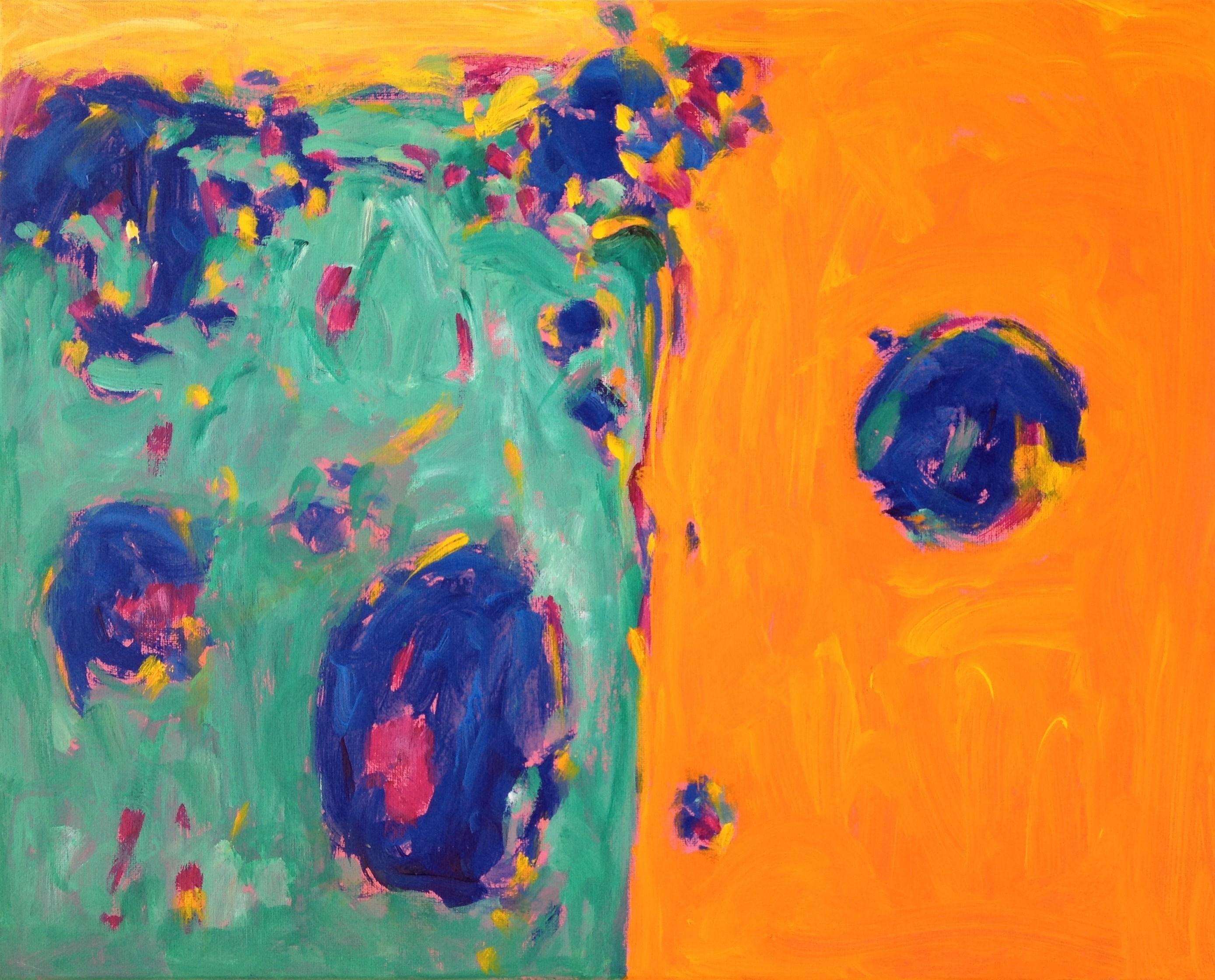Danny Morgan Abstract Painting - Brightness Dancing #1