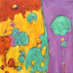 Luminosidad Bailando nº 2: Pintura acrílica abstracta