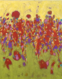 Mittsommertanz : Abstrakte Acrylmalerei