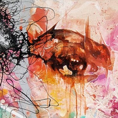 Nectarous Grace - 21st Century, Contemporary Painting, Modern Portrait