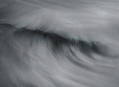 "In the Deep" Series 2. #7 Abstract Waterscape,  Black and White Photograph