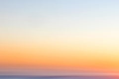 Abstract Tranquil Waterscape Sunset Contemporary Photograph "Into the Deep"