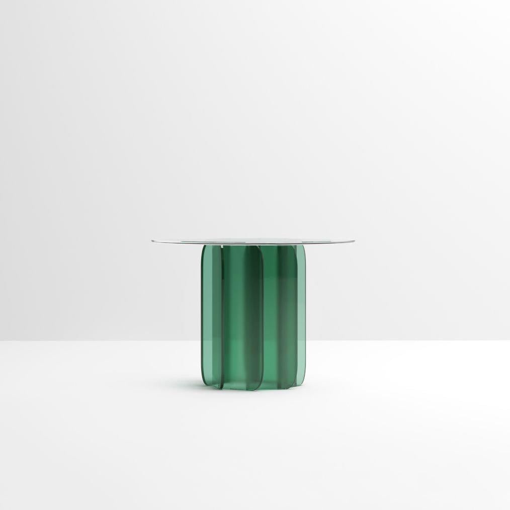 Autre Table basse Danse 68 sablée verte de VUUN ITALIA en vente