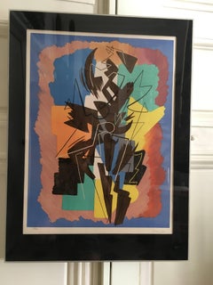 "Danse Espagnole" by Italian Futurist Artist Gino Severini