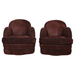 Sedie girevoli contemporanee Dansen, una coppia