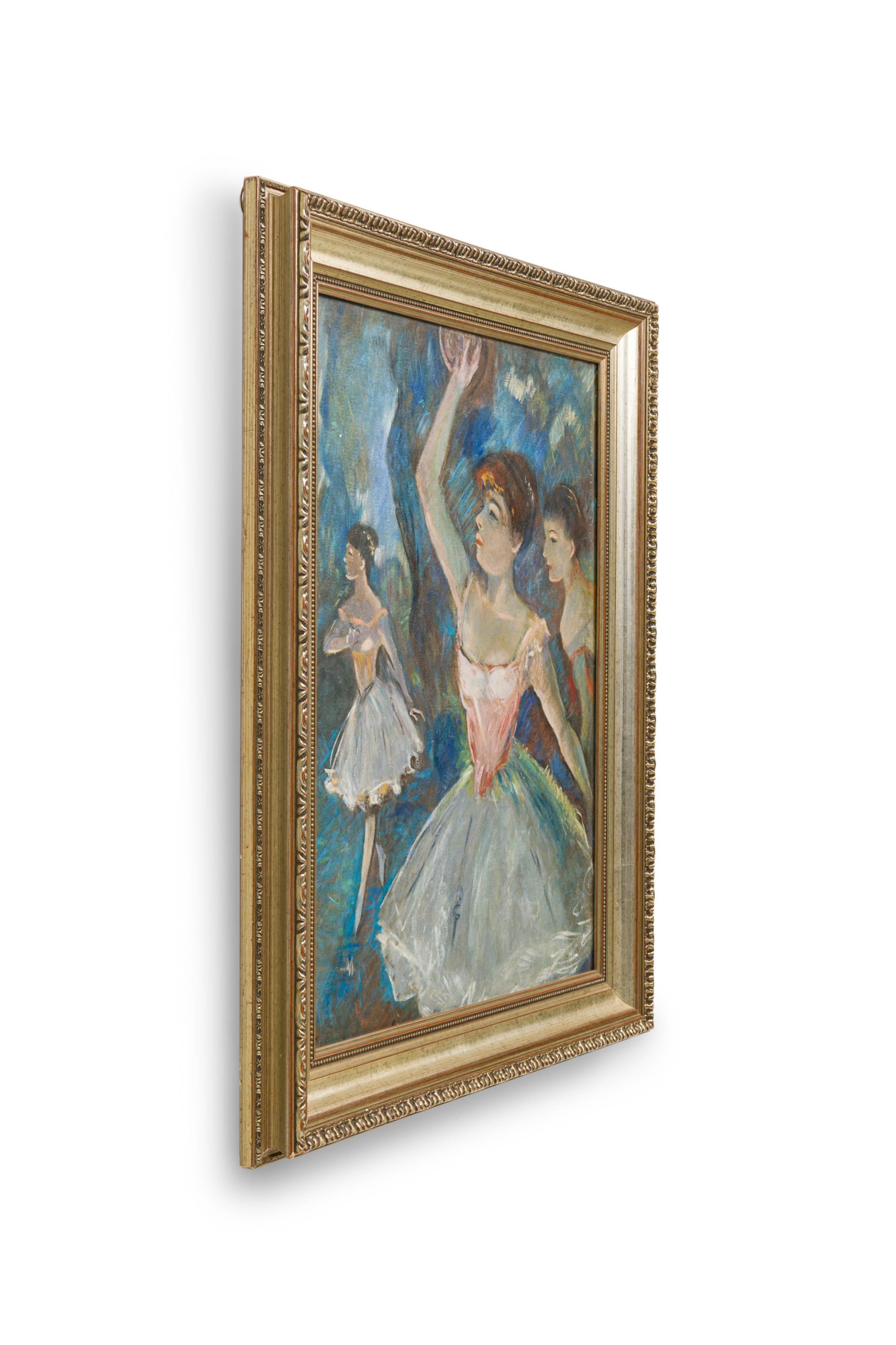 Copy of impressionist painting titled 