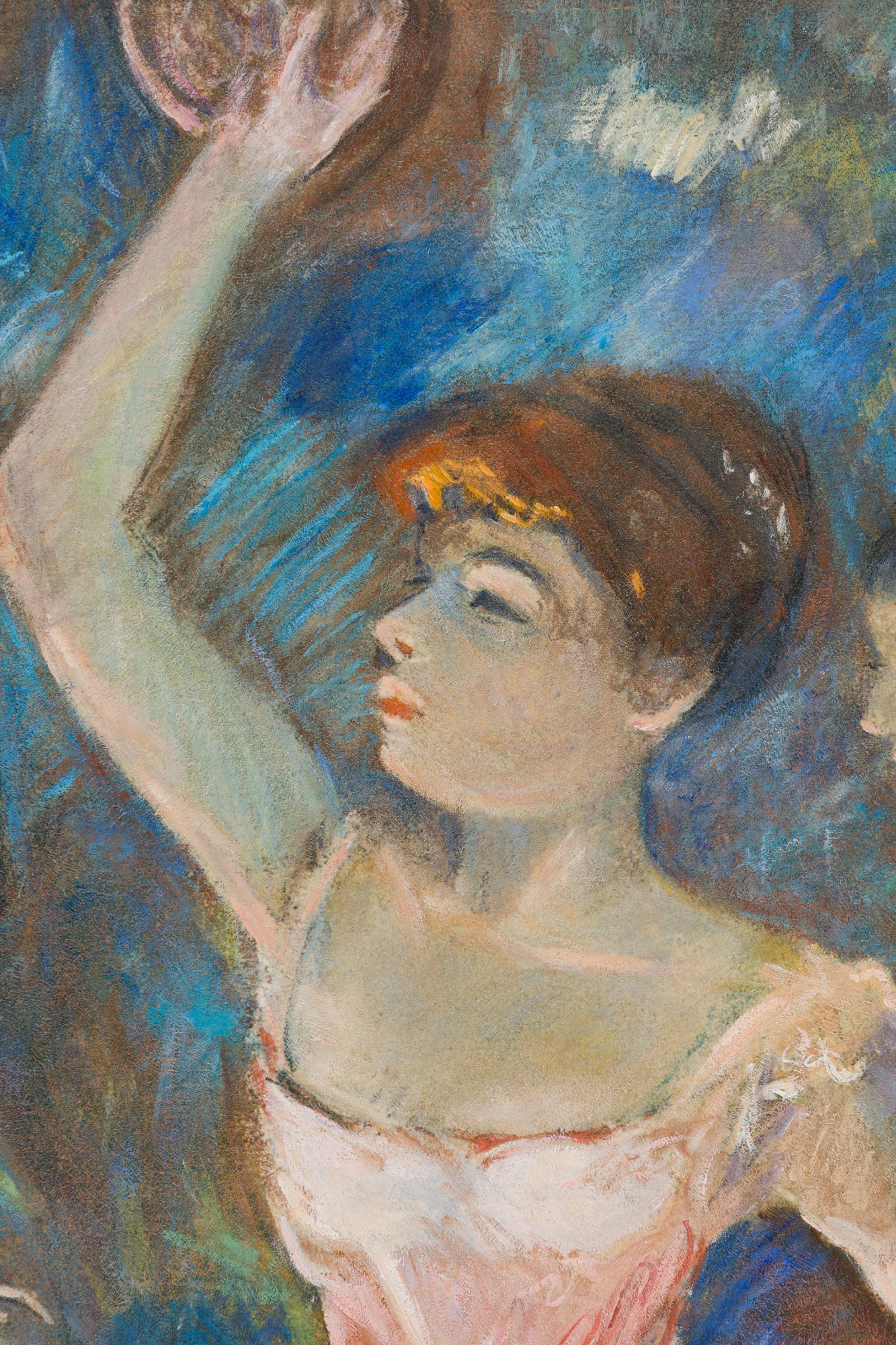 American Danseuse Ballerinas Painting For Sale