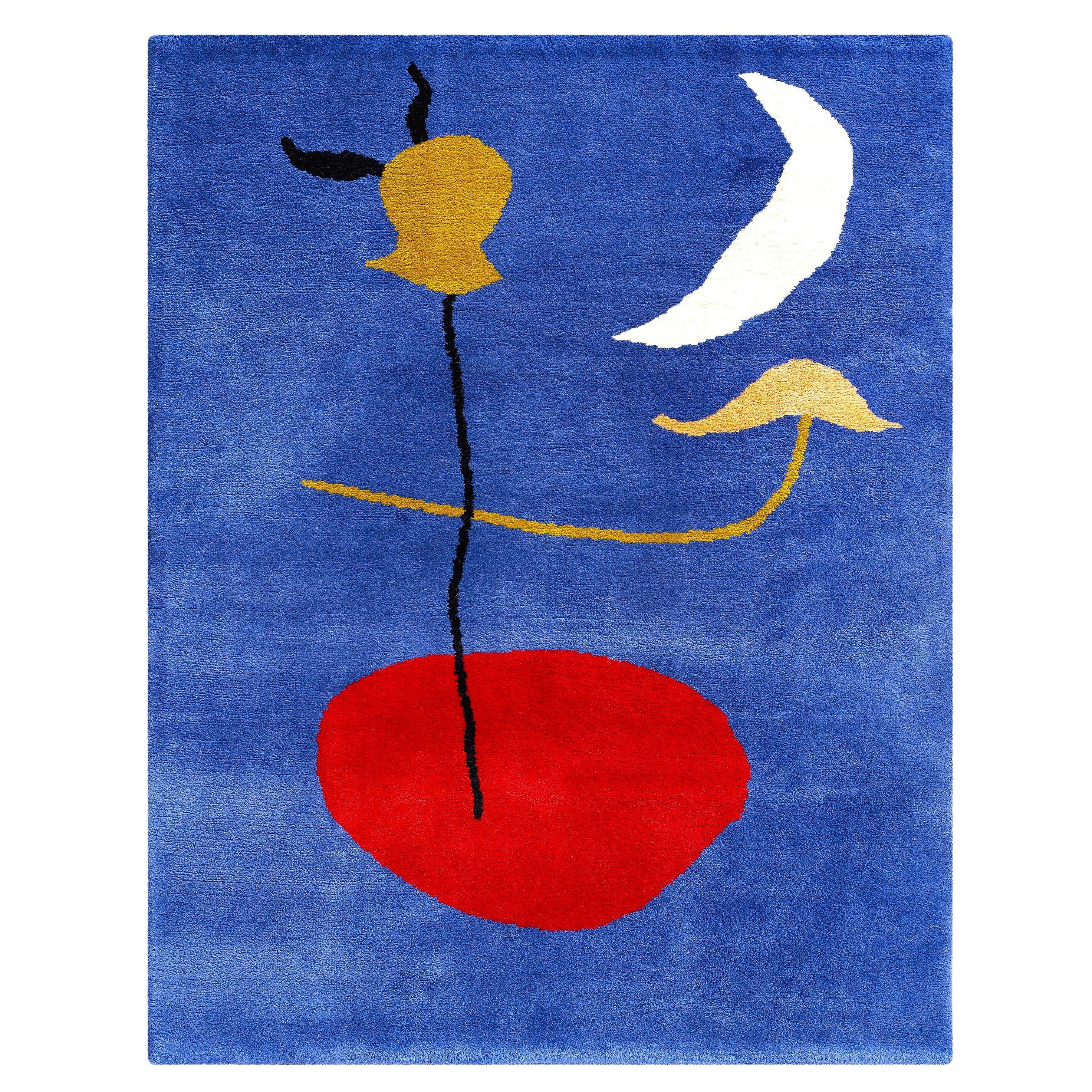 Joan Miro, Artistic Rug, Danseuse Espagnole For Sale