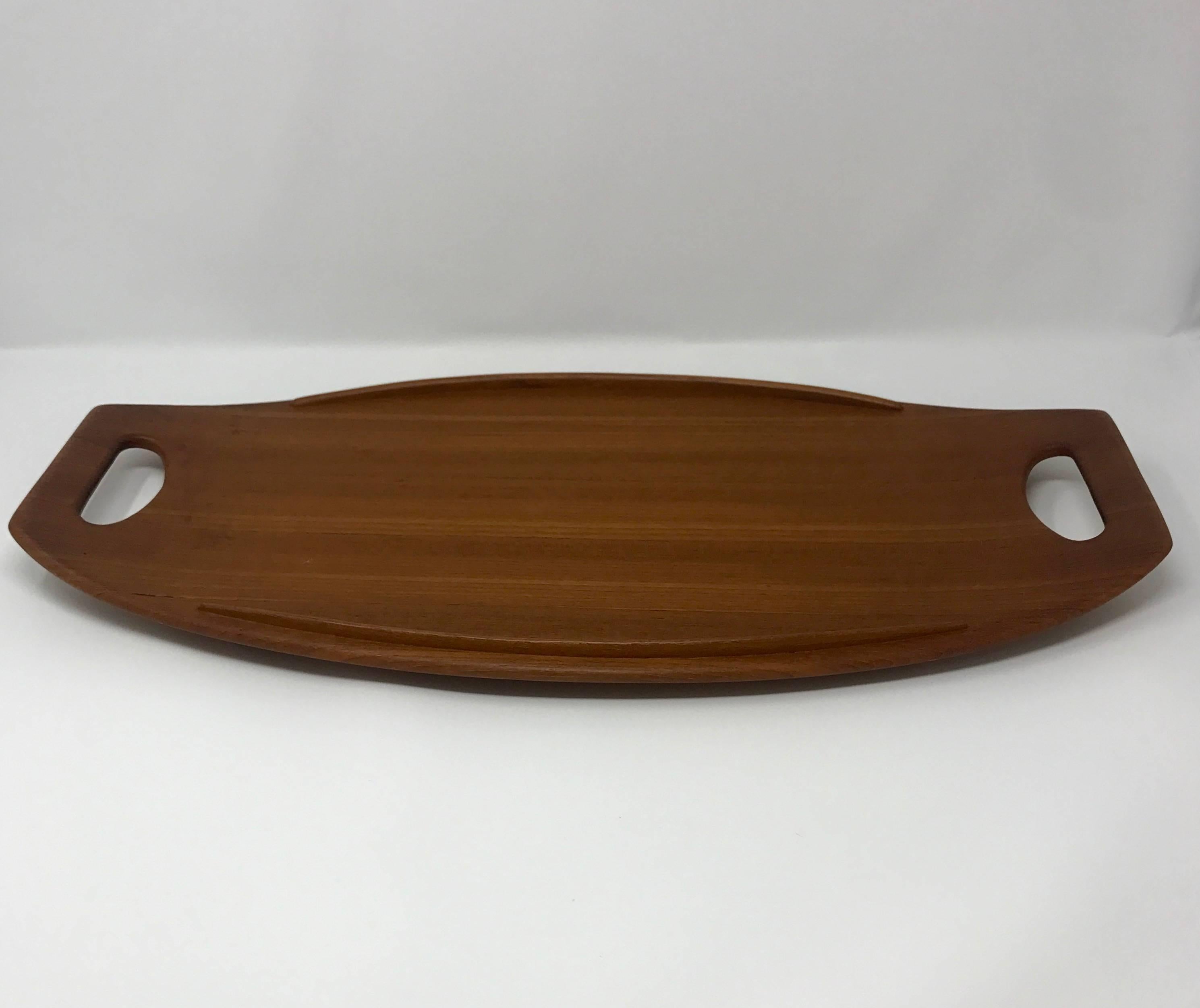 Danish Dansk 801 Teak Serving Tray by Jens Quistgaard For Sale