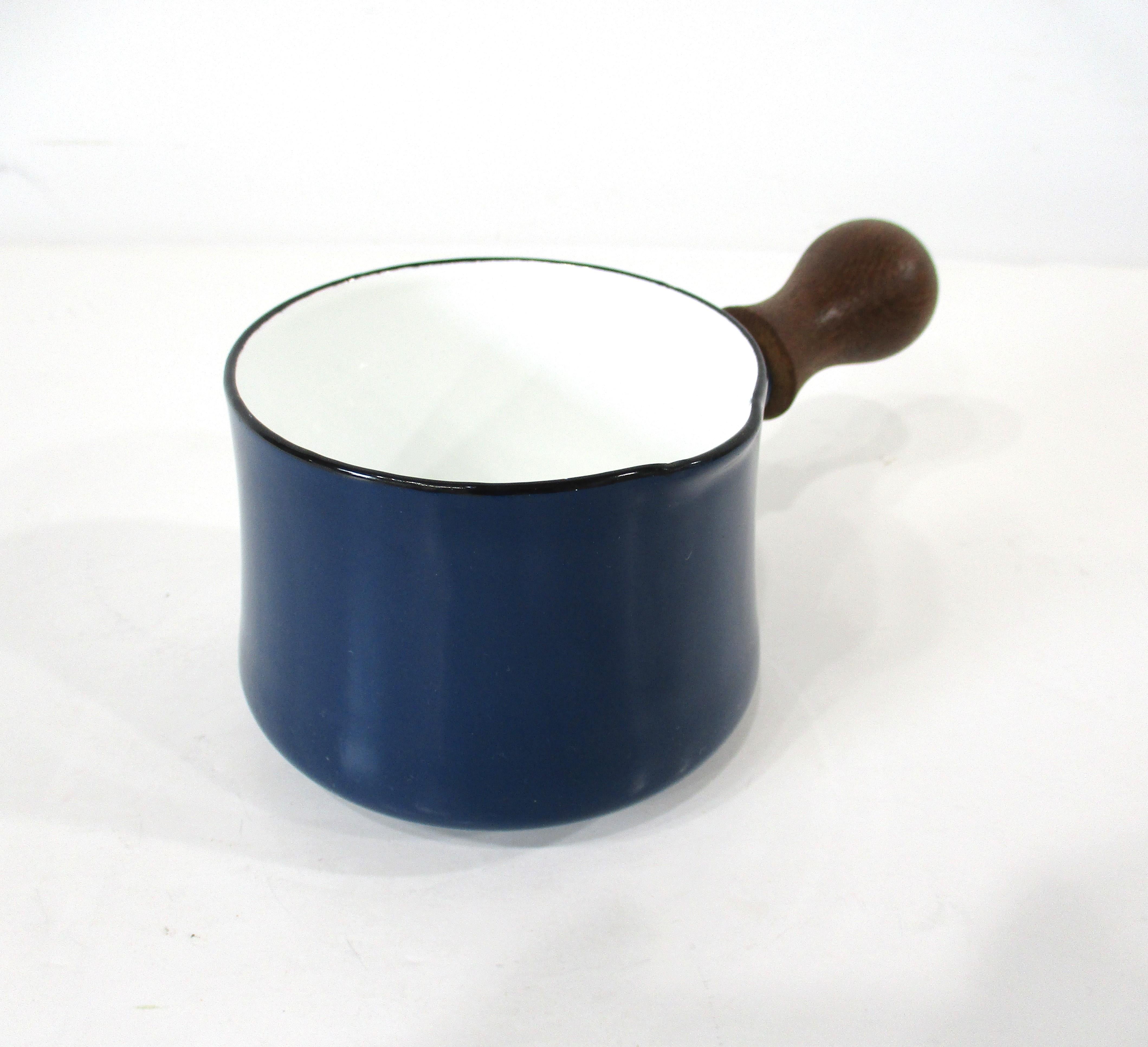 20th Century Dansk Blue Kobenstyle Sauce Butter Pot by Jens Quistgaard Denmark For Sale