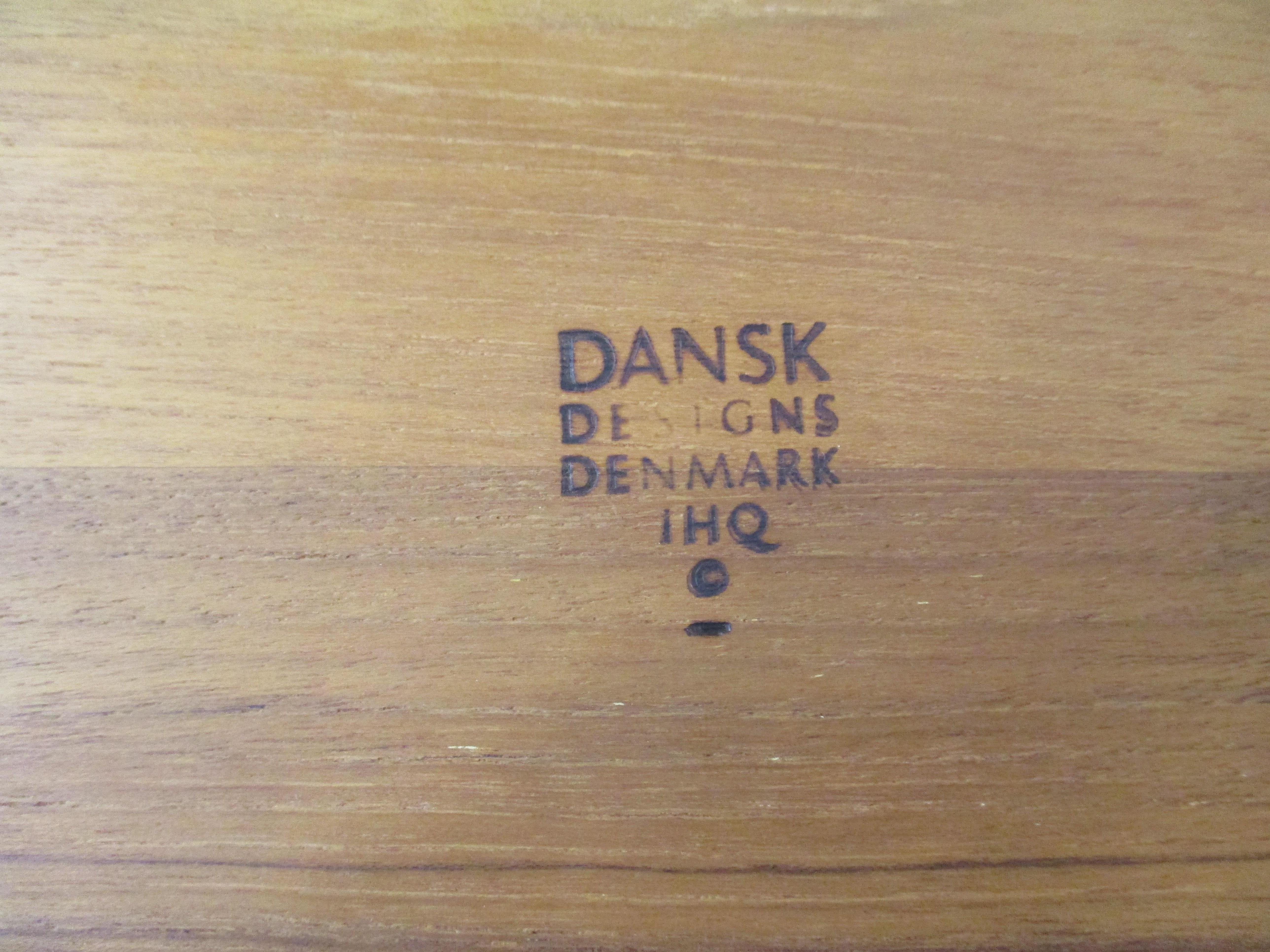 Dansk Cheese / Charcuterie Board by Jens Quistgaard Denmark In Good Condition For Sale In Cincinnati, OH