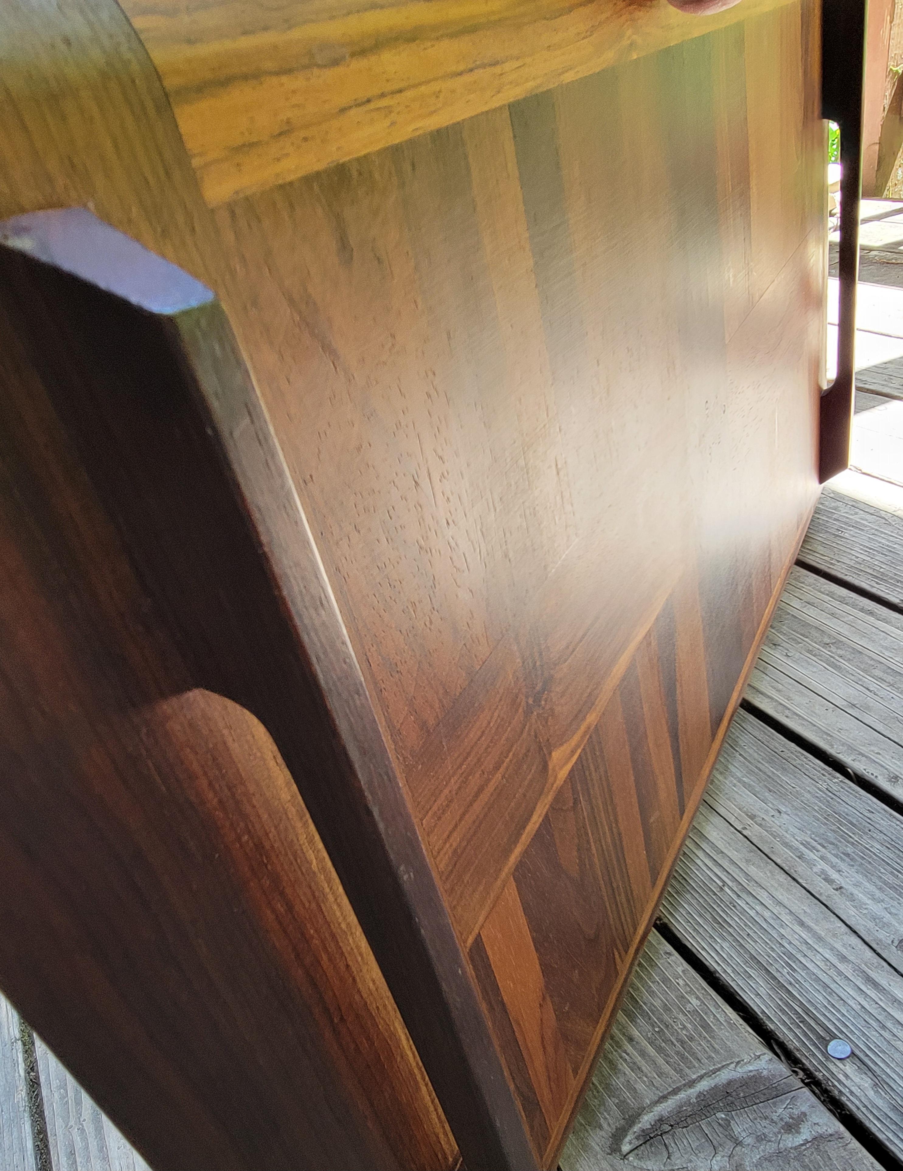 Dansk „Cocobolo“ Serviertablett aus exotischem Holz im Angebot 1