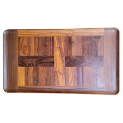 Used Dansk "Cocobolo" Exotic Wood Serving Tray