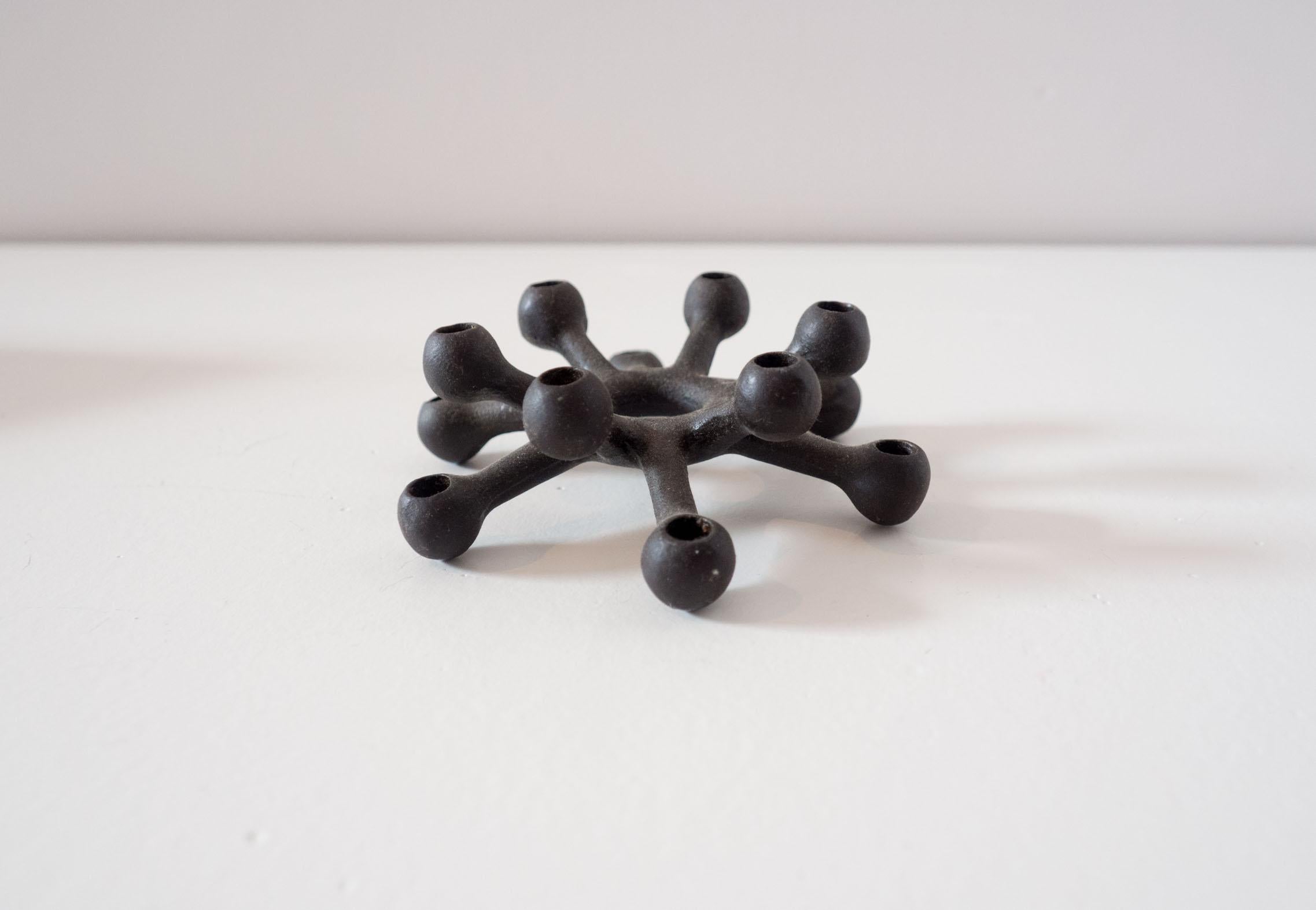 Danish Dansk Designs candle holder with box – Jens Quistgaard For Sale
