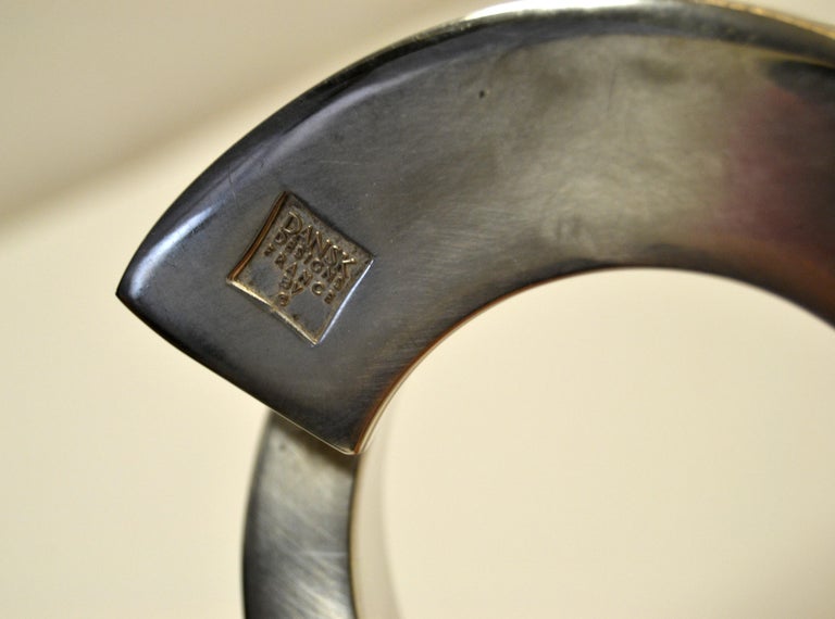 Dansk Designs France SilverPlated Spiral Tapered Candlesticks, Candle