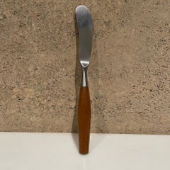 Dansk Designs Germany 1954 IHQ Fjord Butter Knife Teak & Stainless by Quistgaard