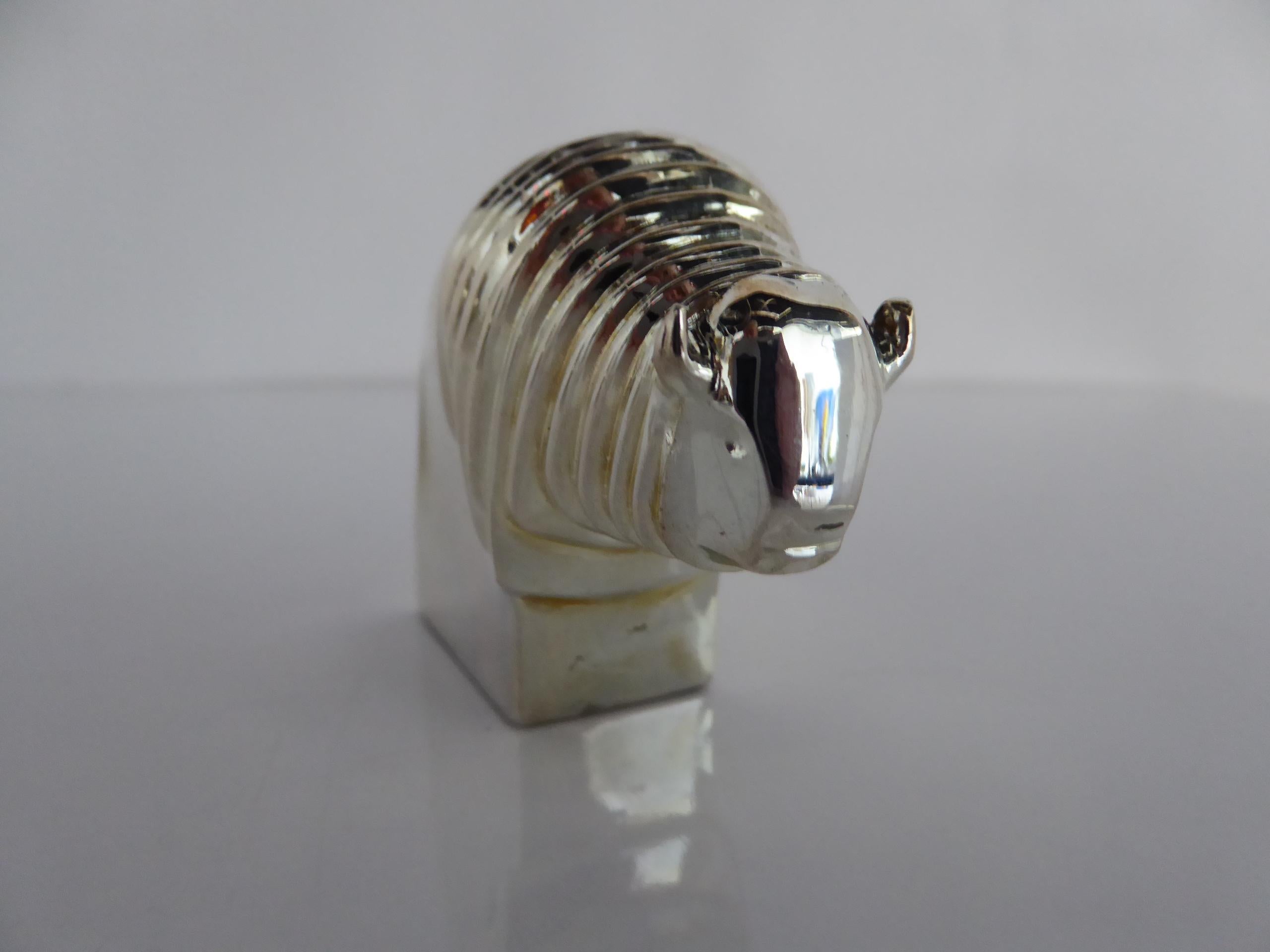 Scandinavian Modern Dansk Designs Grouping Silver Plated Animal Paperweights by Gunnar Cyren, 1970s