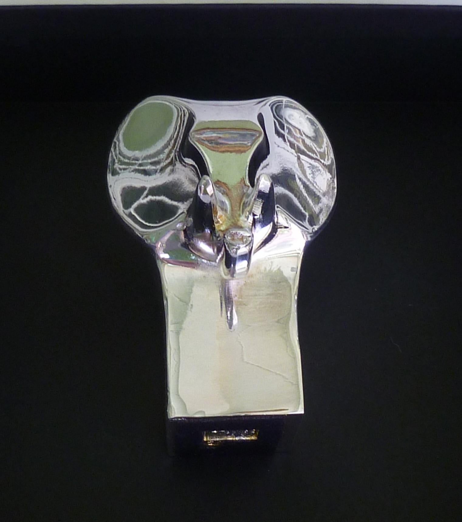 Japanese Dansk Designs Grouping Silver Plated Animal Paperweights by Gunnar Cyren, 1970s