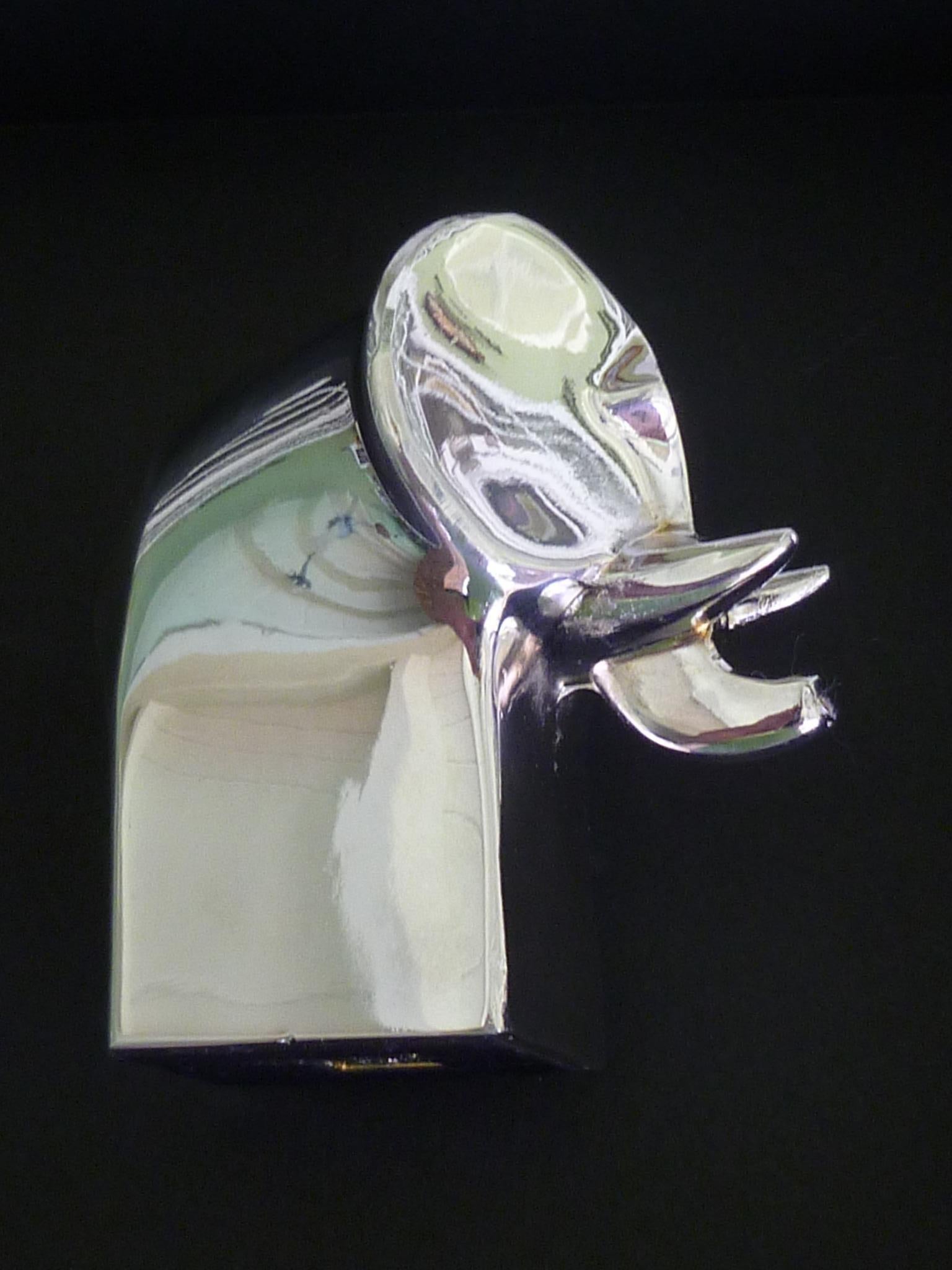 Dansk Designs Grouping Silver Plated Animal Paperweights by Gunnar Cyren, 1970s In Excellent Condition In Miami, FL