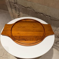 Dansk Designs Serving Tray by Jens Quistgaard Viking Handles Mid Century Modern