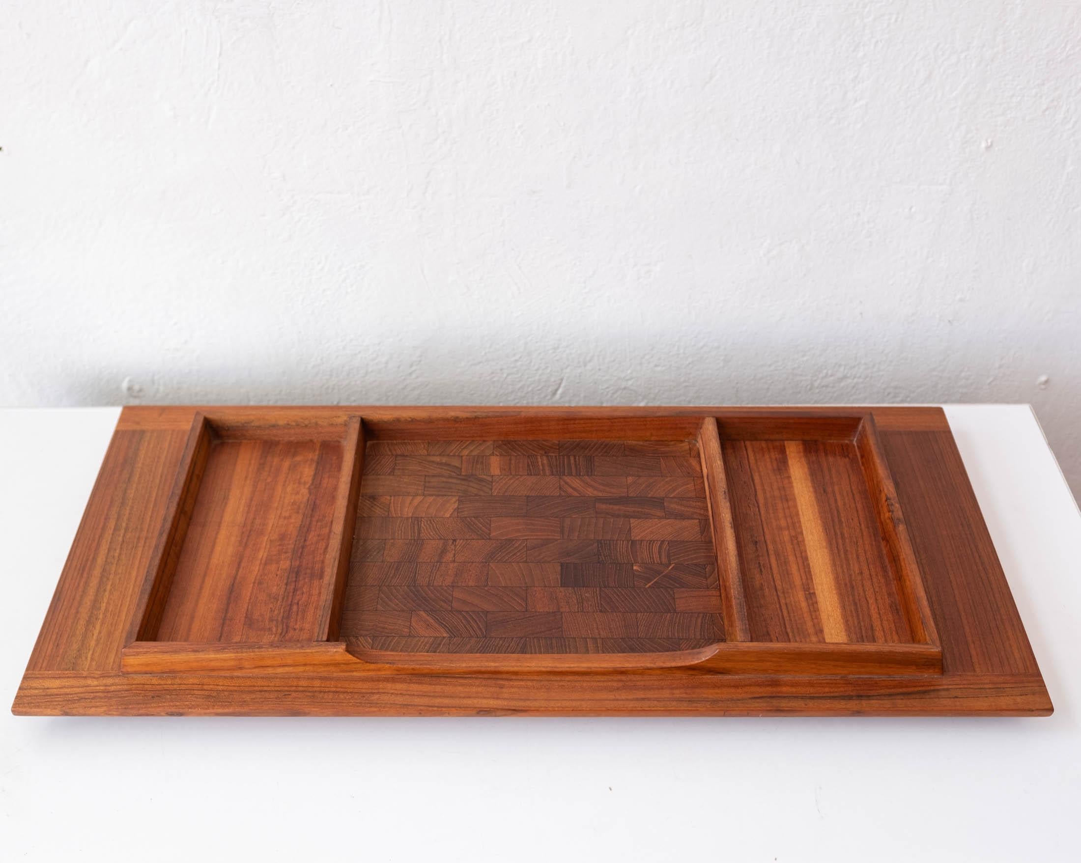 Dansk Dual Side Divided Tray by Jens Quistgaard For Sale 4