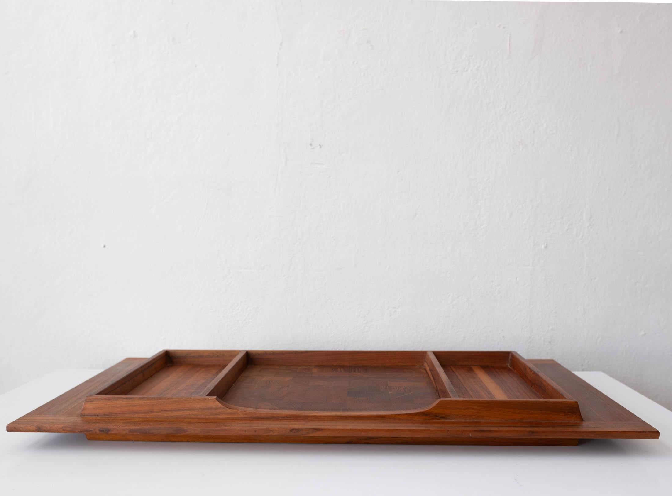 Dansk Dual Side Divided Tray by Jens Quistgaard For Sale 5