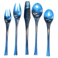 Dansk Flatware Set, "Odin" Stainless Steel, Mid-20th Century