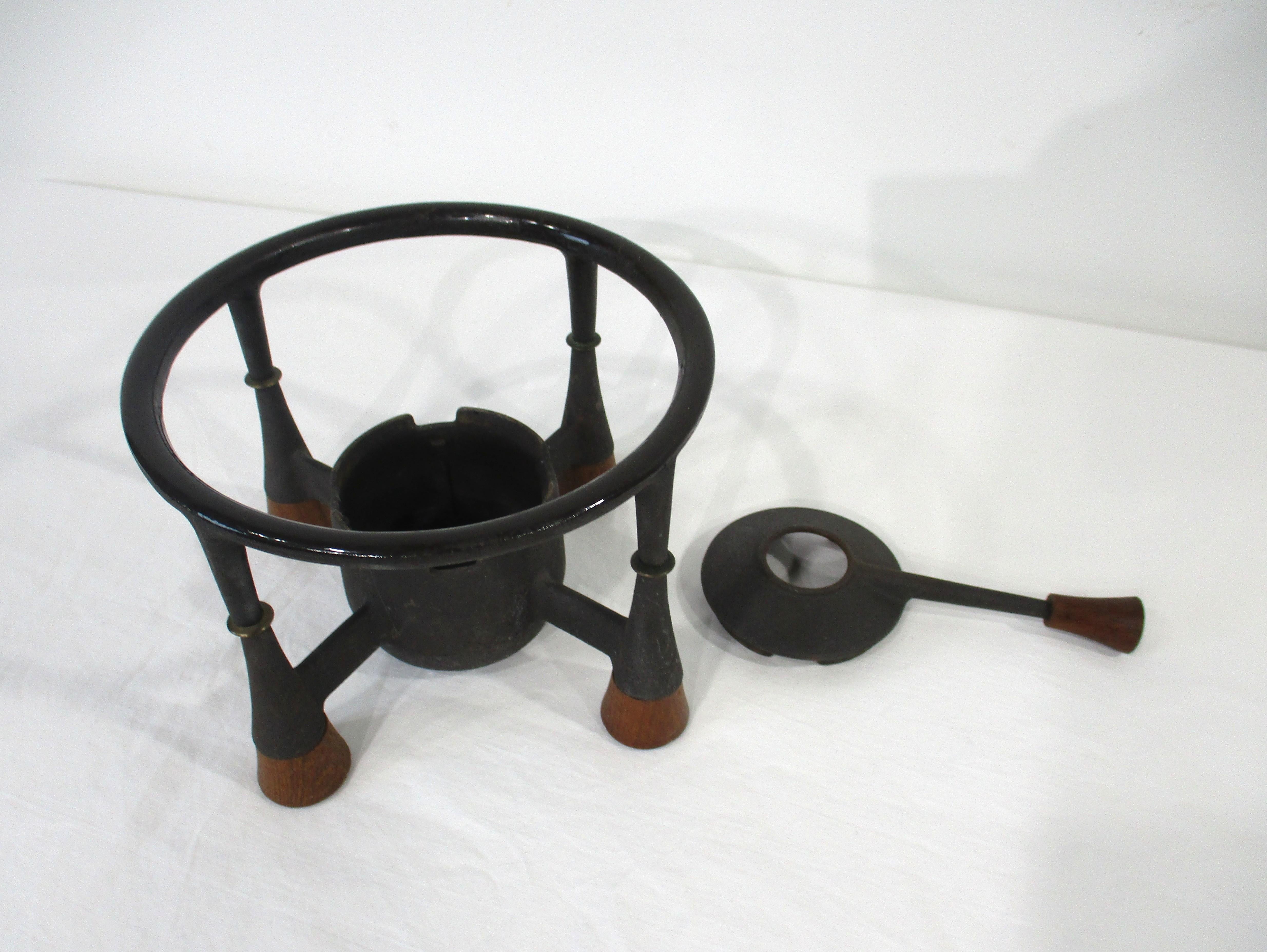 Dansk Jens Quistgaard Juego de cocina / fondue Kobenstyle en venta 8