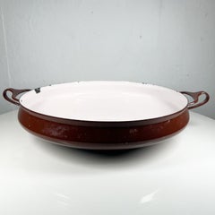 Dansk Paella Pan Enamelware Kobenstyle Jens Quistgaard 1956 France