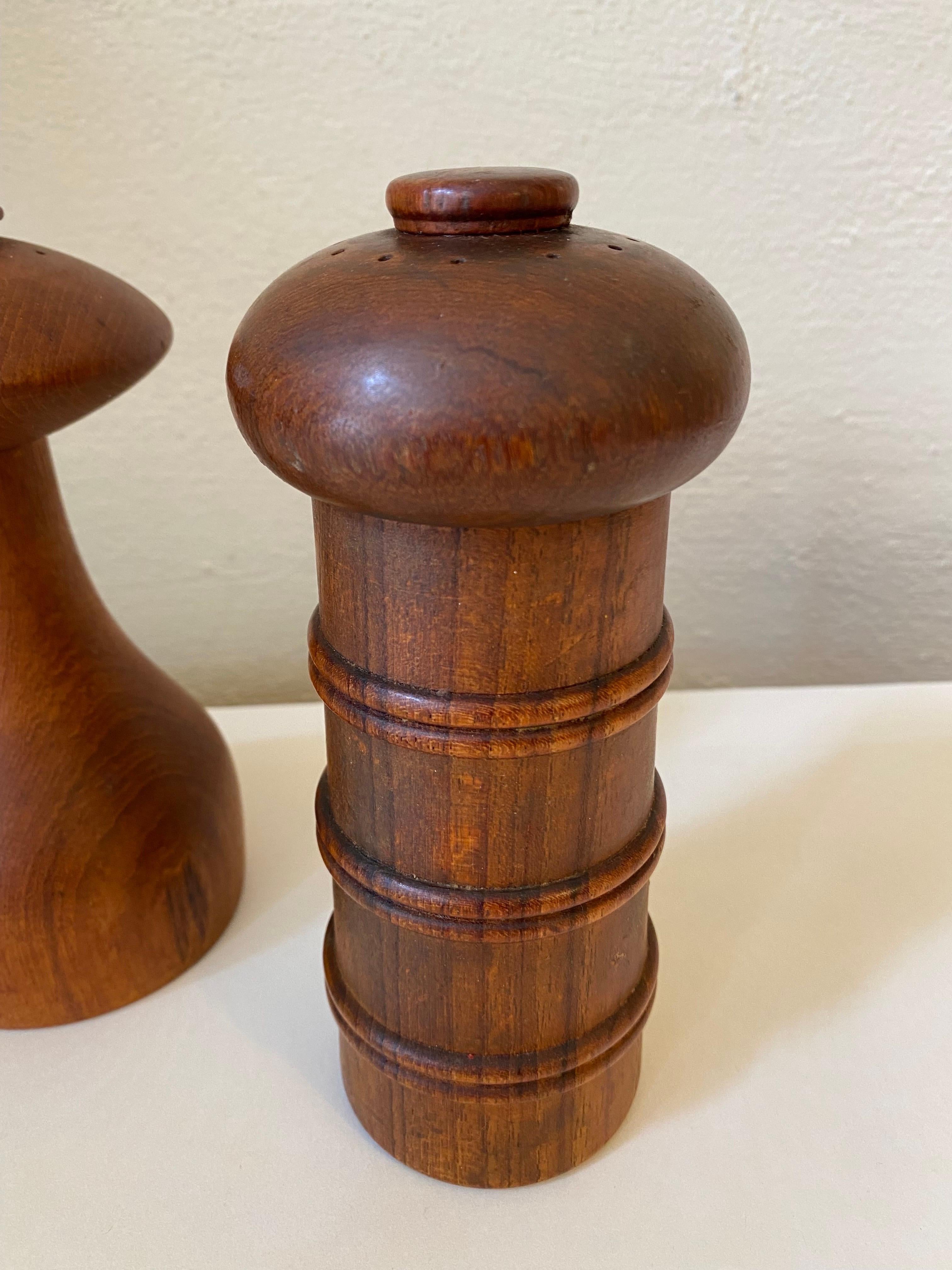 Jens Quistgaard for Dansk Teak peppermills, 2 different designs available. Priced individually.