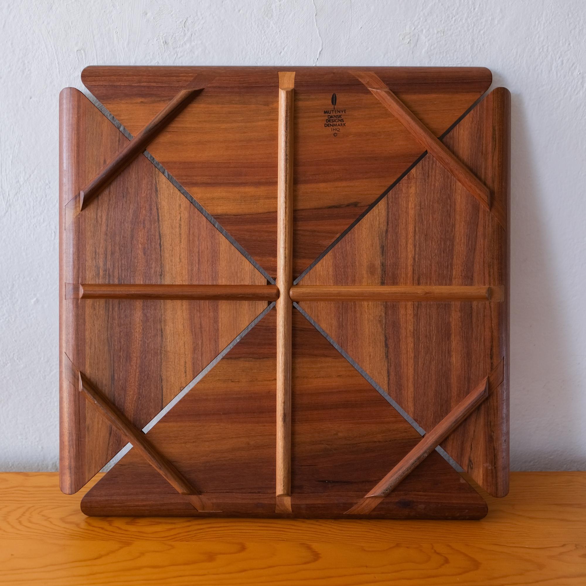 Dansk Rare Woods Large Tray by Jens Quistgaard In Good Condition In San Diego, CA