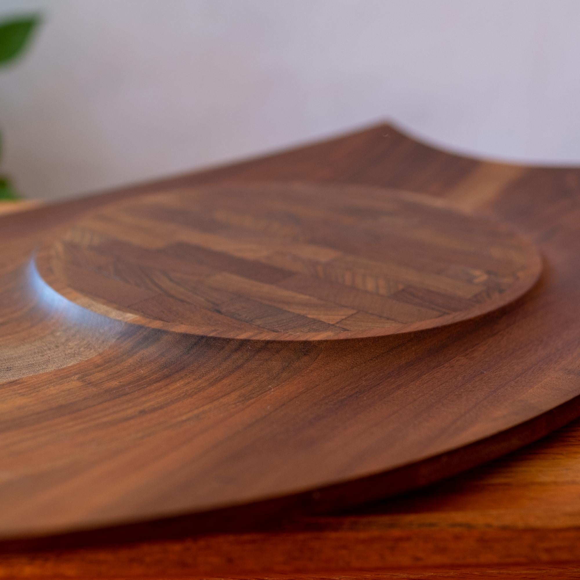 Dansk Rare Woods Tray Bar Set by Jens Quistgaard 3