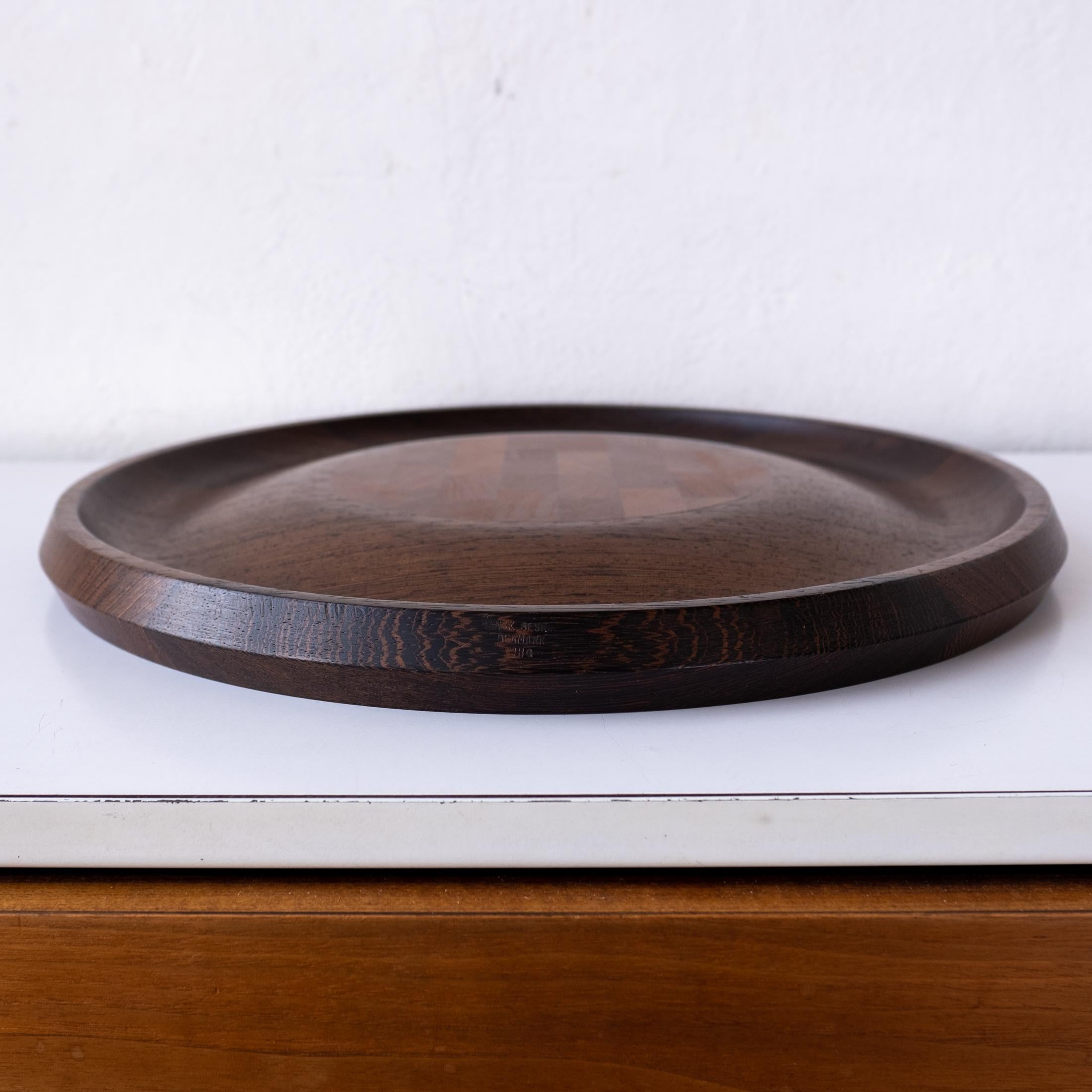 Mid-Century Modern Dansk Rare Woods Wenge Tray by Jens Quistgaard For Sale