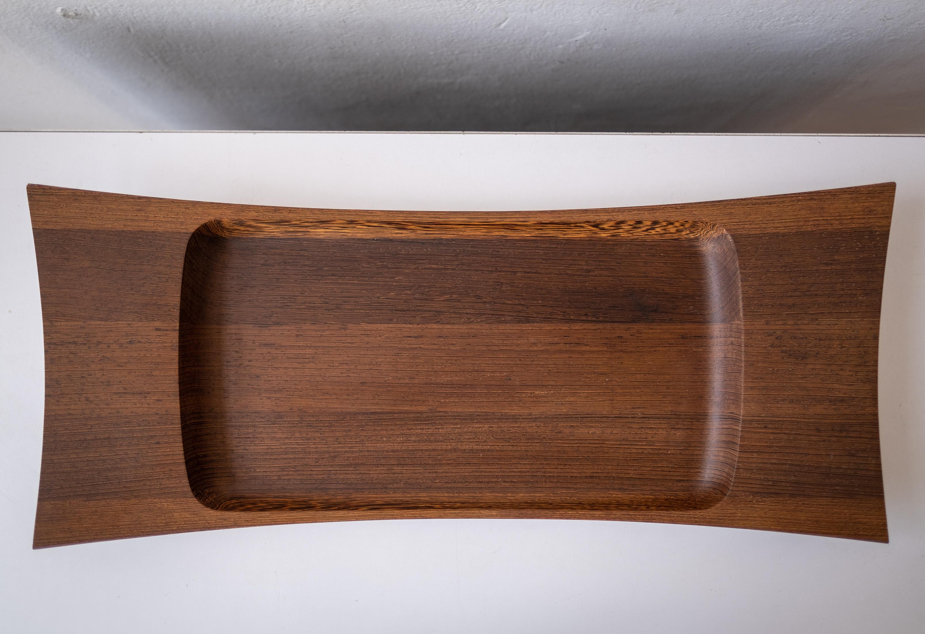 20th Century Dansk Rare Woods Wenge Tray by Jens Quistgaard For Sale