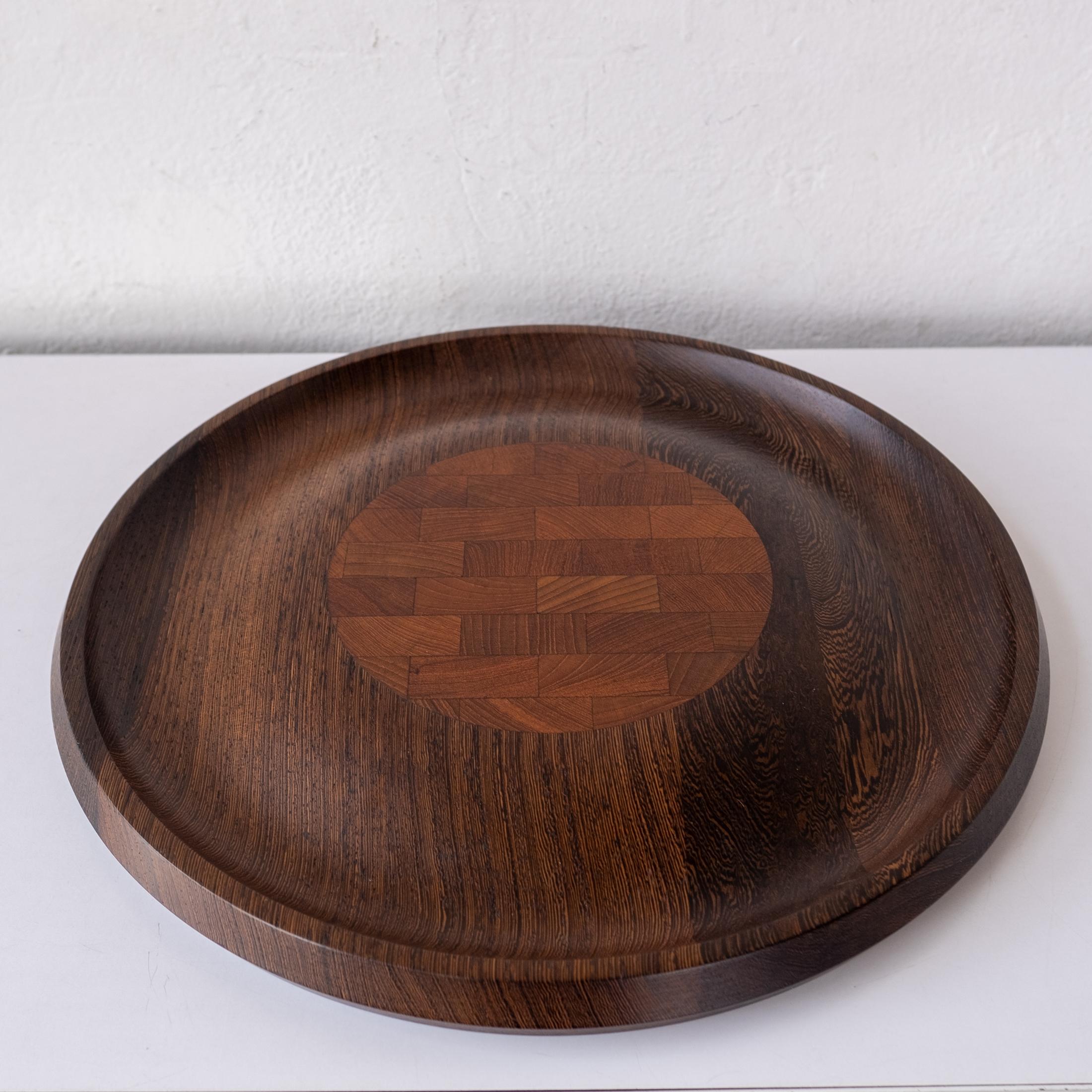 Mid-20th Century Dansk Rare Woods Wenge Tray by Jens Quistgaard For Sale