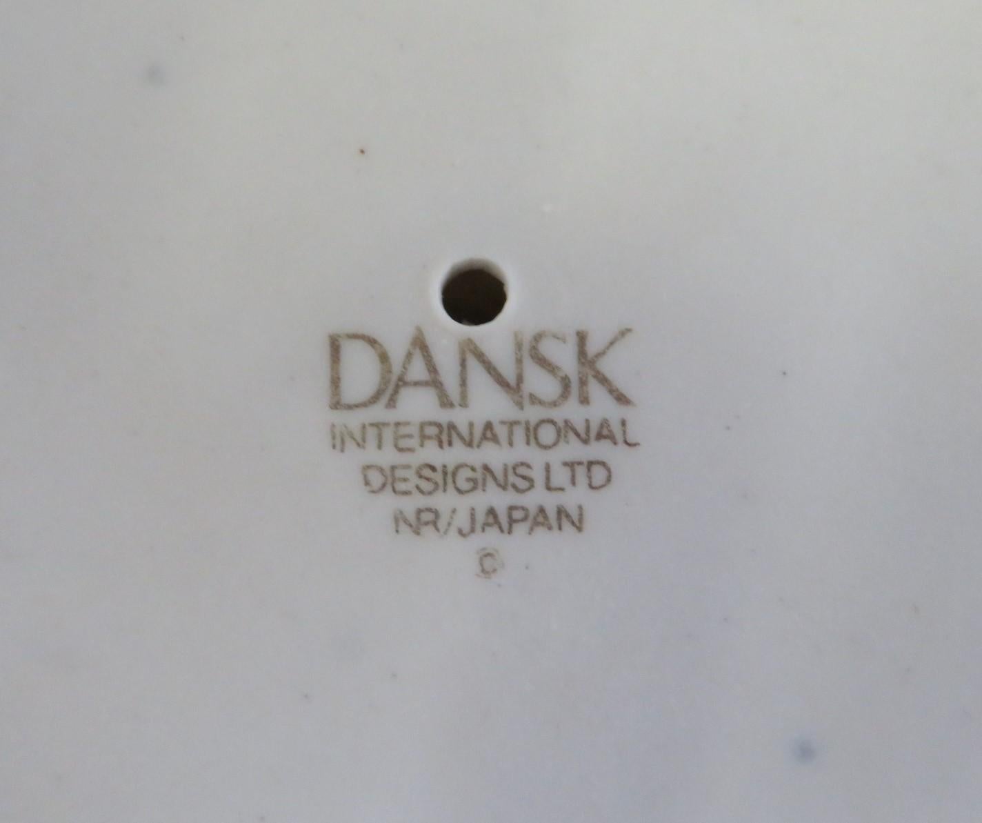 Dansk Rustic Modern Brown Mist Pattern Dinnerware Niels Refsgaard, Denmark 1970s 5