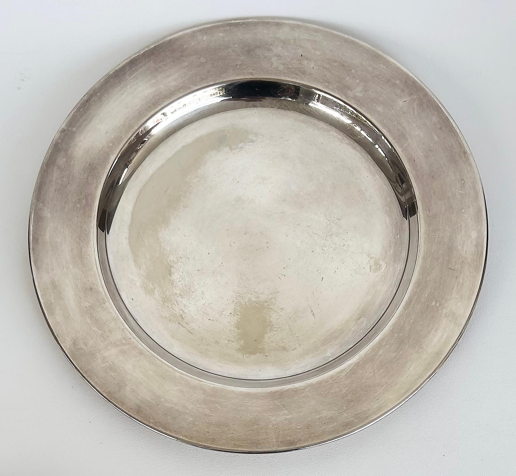 20th Century Dansk Silver-Plated Brass Tea Set Designed by V. Lorenzo Porcelli For Sale