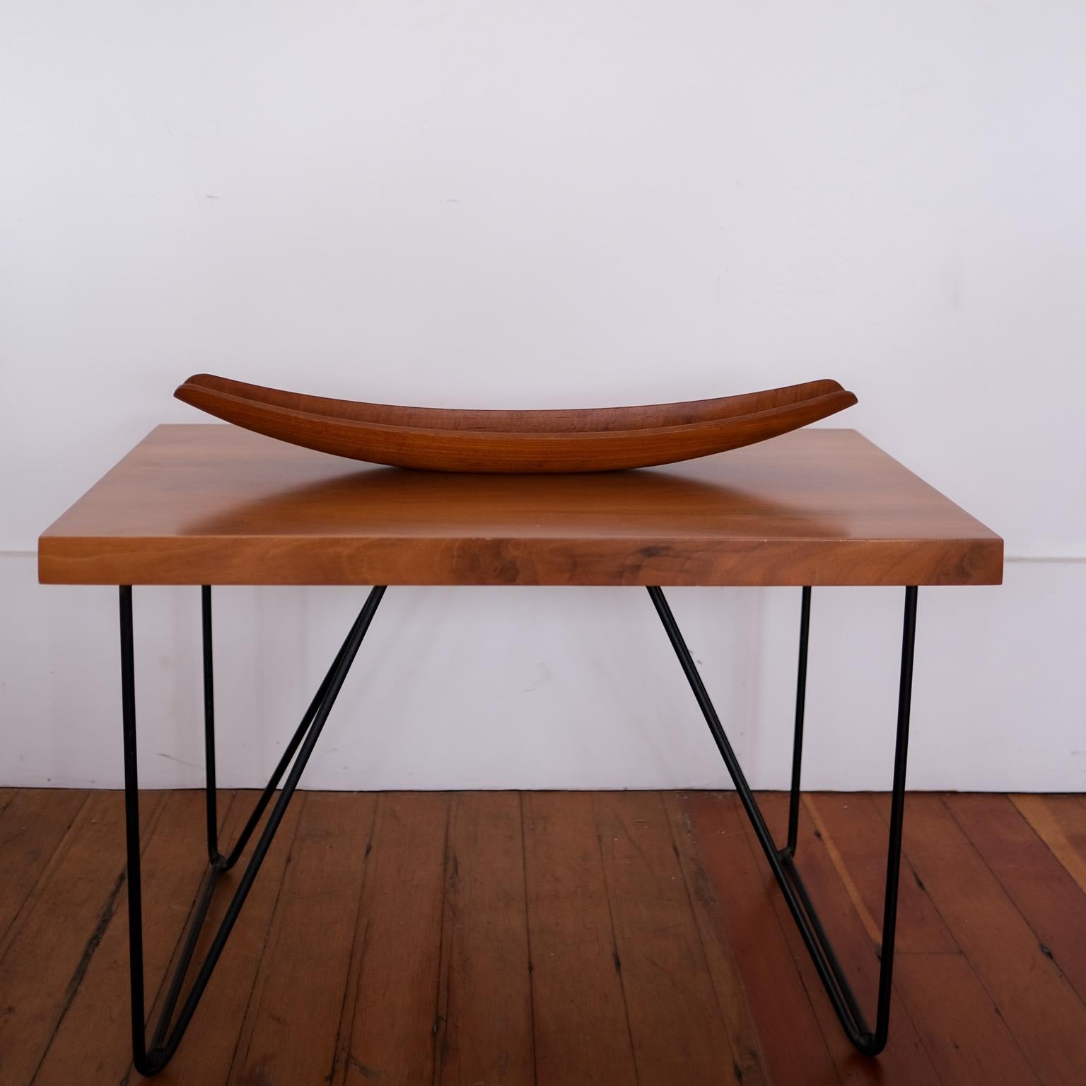 Dansk Staved Teak Sculptural Catch All Bowl by Jens Quistgaard For Sale 2