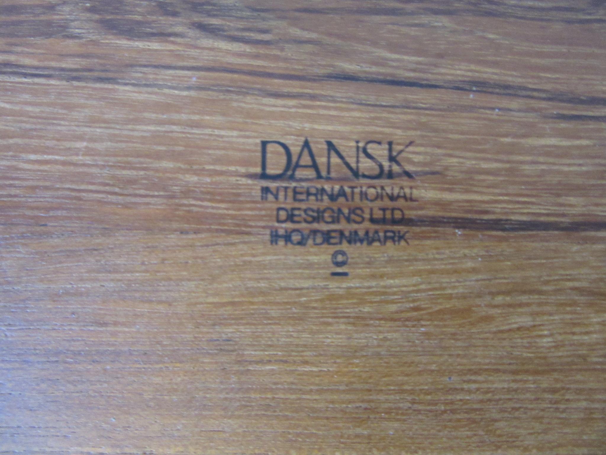 Danish Dansk Staved Teak Wood Bowl by Jens Quistgaard
