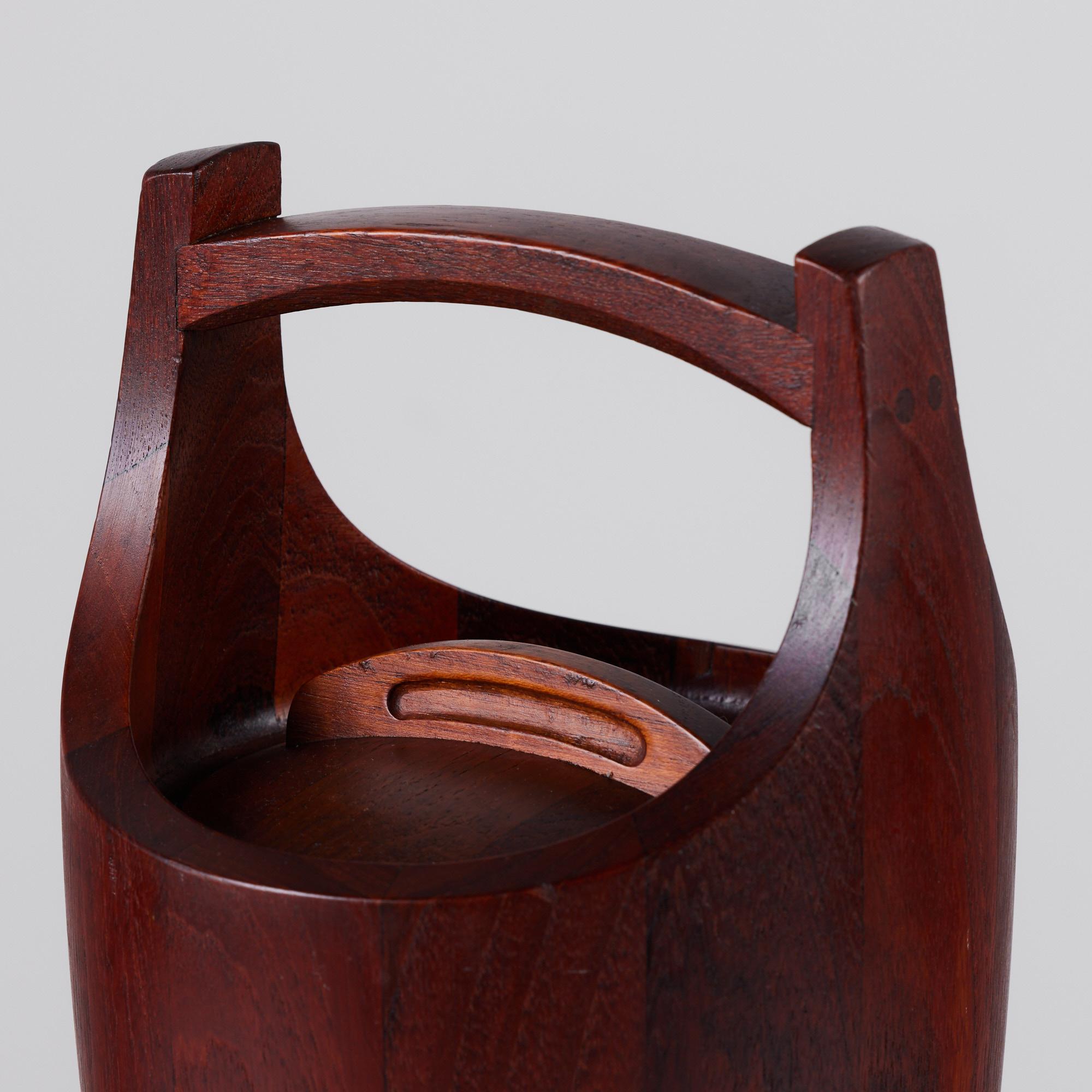 Dansk Teak Ice Bucket by Jens H. Quistgaard For Sale 8