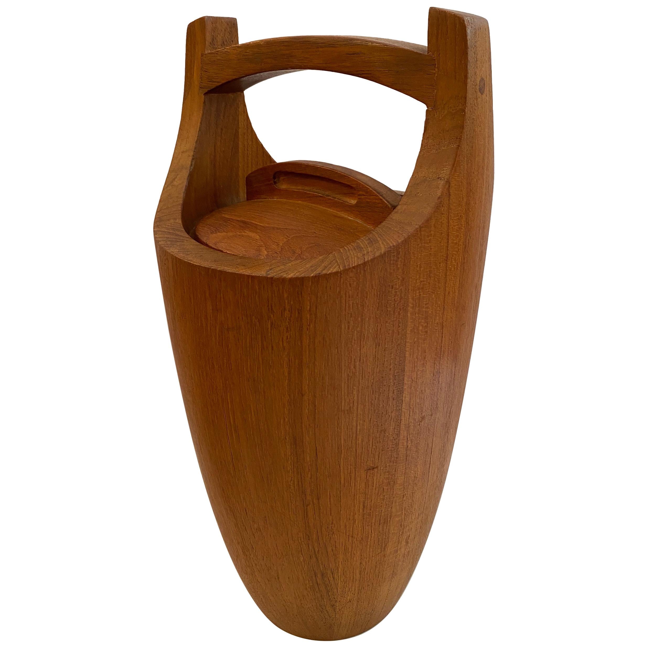 Dansk Teak Ice Bucket by Quistgaard