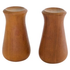 Dansk Teak Salt and Pepper Shakers