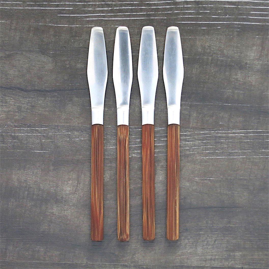 bamboo stainless flatware