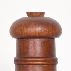 Dansk Vintage Jens Quistgaard Teak Salt Shaker Peppermill Mushroom AUDREY