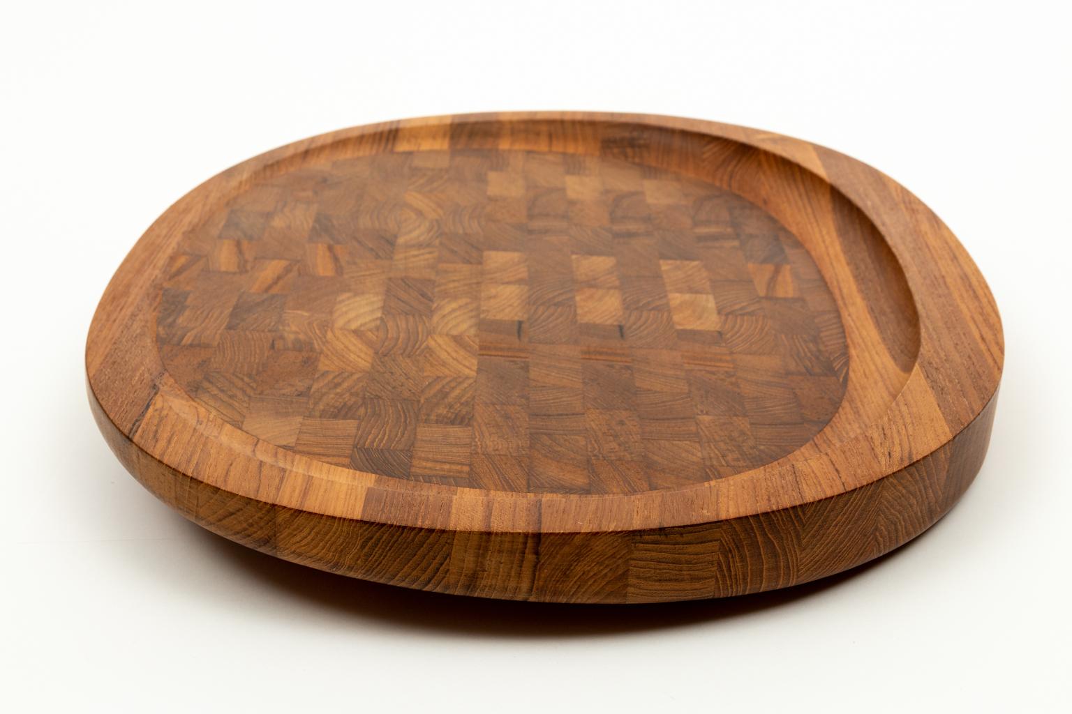 Mid-Century Modern Dansk Vintage Teak Mid Century Serving Cutting Board