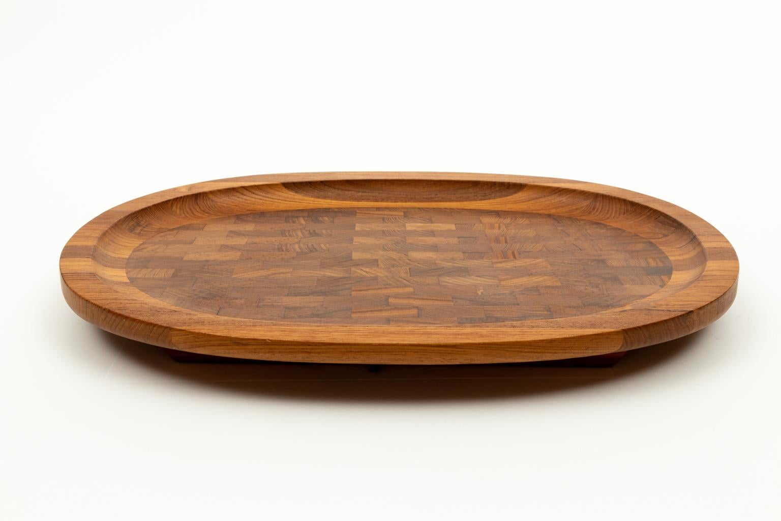 Swedish Dansk Vintage Teak Mid Century Serving Cutting Board