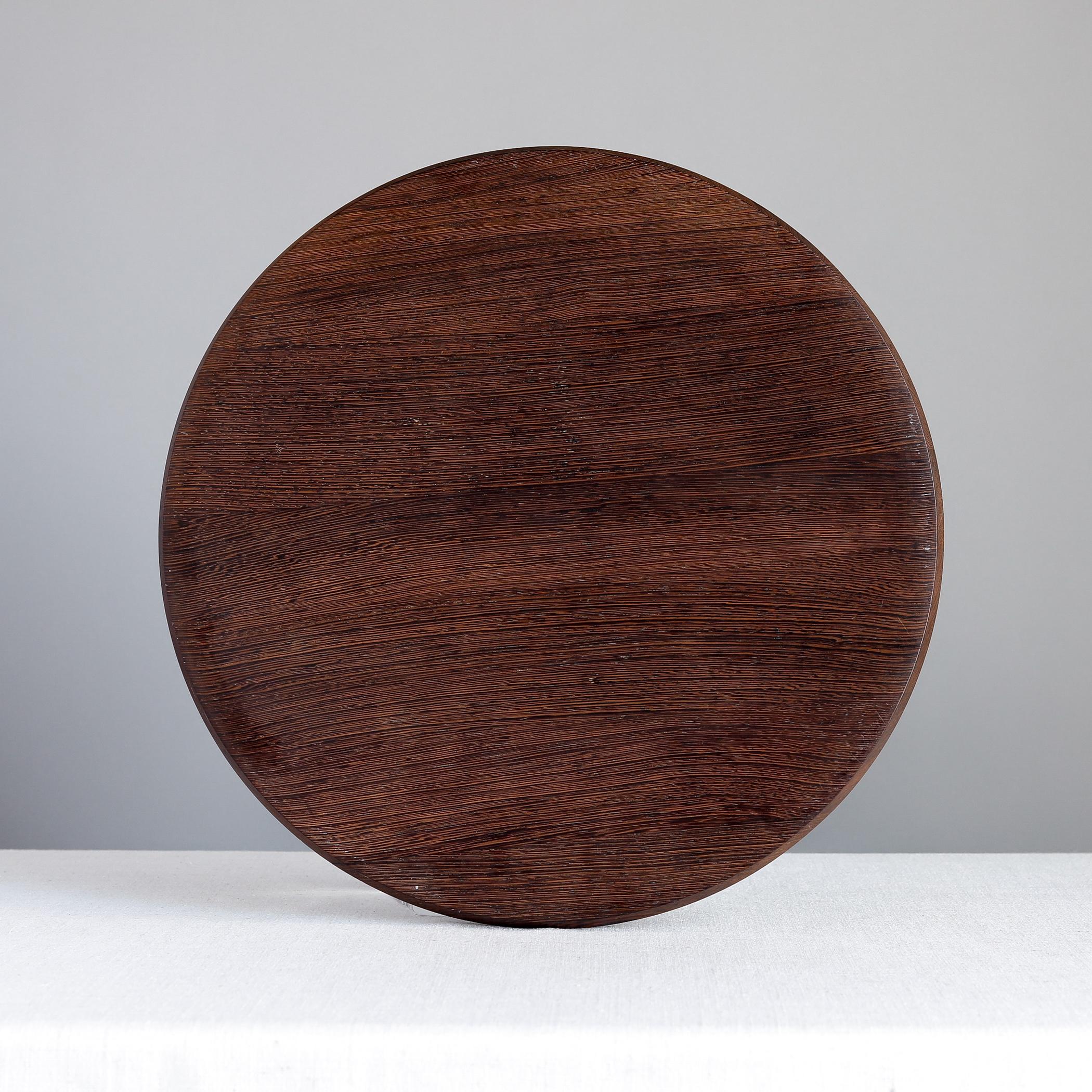 Dansk Wenge Cutting Board, Rare Woods End Grain Cheese Board Serving Tray, 1960 For Sale 3